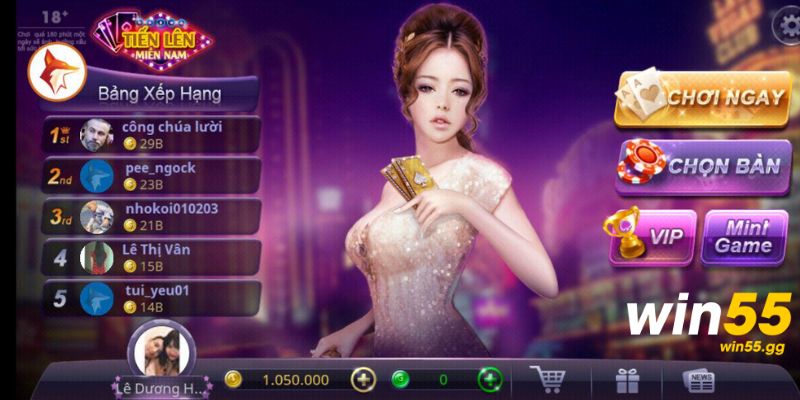 Game đánh bài tiến lên miền nam